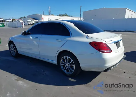 2017 Mercedes-Benz C 300 4Matic from USA, damaged, VIN WDDWF4KB3HR222558